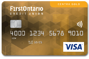 Visa Centra Gold Credit Card