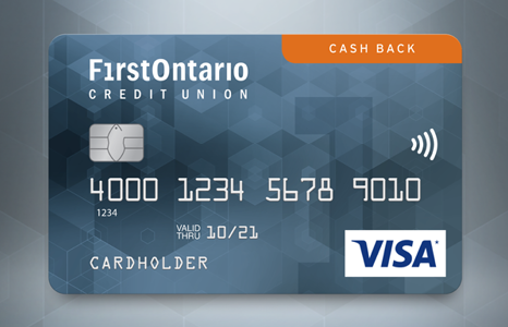 FirstOntario Cash Back Visa Credit Card