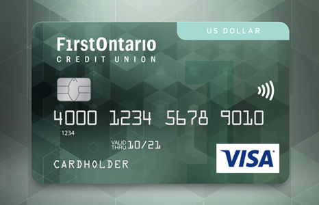 FirstOntario US Dollar Visa Credit Card