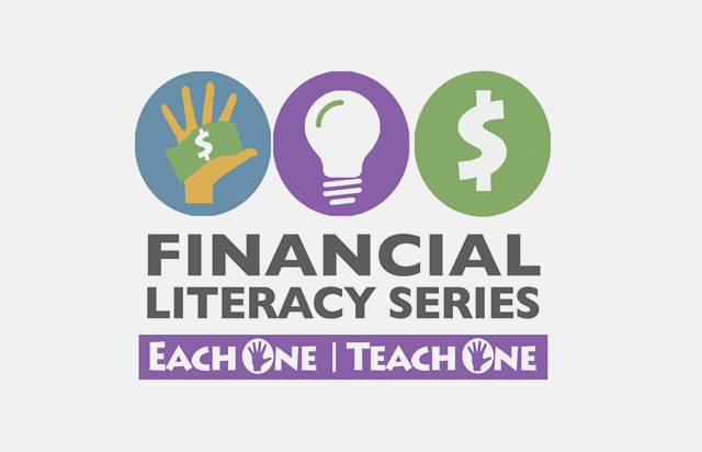 Financial Literacy Series Each One Teach One logo