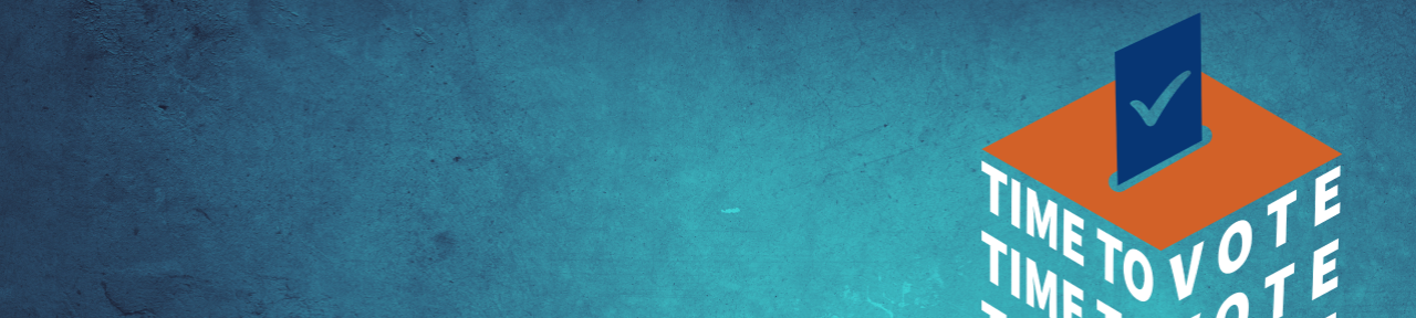 Orange vote now ballot box