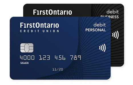 FirstOntario Personal and Business Interac Flash Debit Card