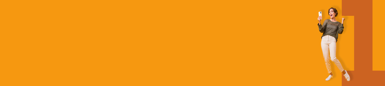 Woman jumping for joy after earning $2,000 cash with FirstOntario Investments