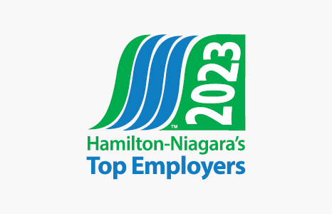 2023 Hamilton-Niagara's Top Employers logo