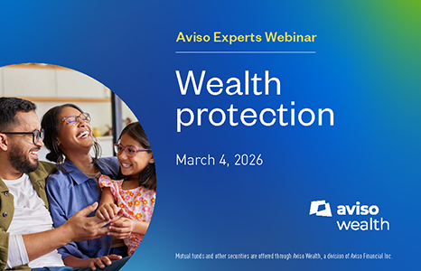 Aviso Experts Webinar: Wealth Protection - March 4, 2025 | Mutual funds and other securities are offered through Aviso Wealth, a division of Aviso Financial Inc.