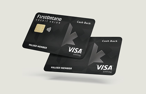 FirstOntario Cash Back Visa Infinite credit cards