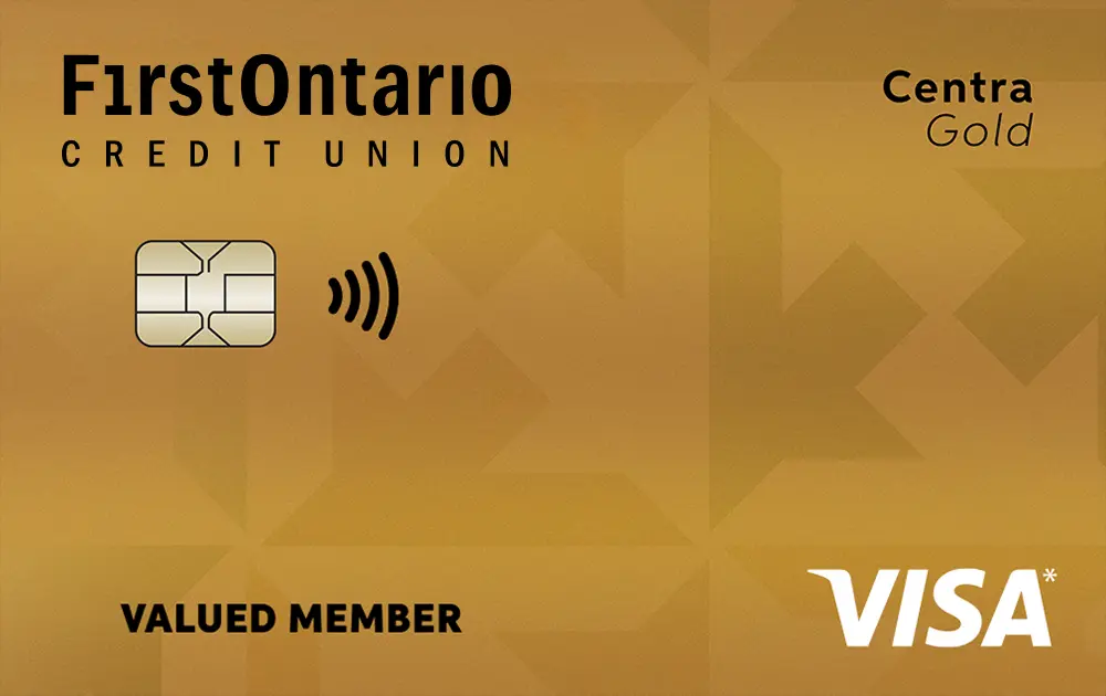 FirstOntario Centra Visa Gold Card