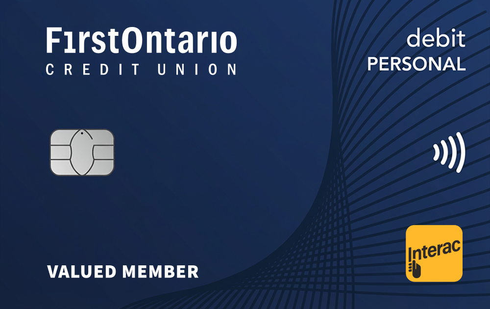 FirstOntario Interac Flash Debit Card