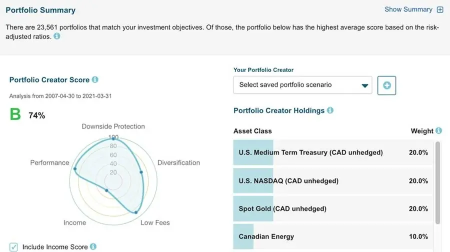 Qtrade Direct Investing platform