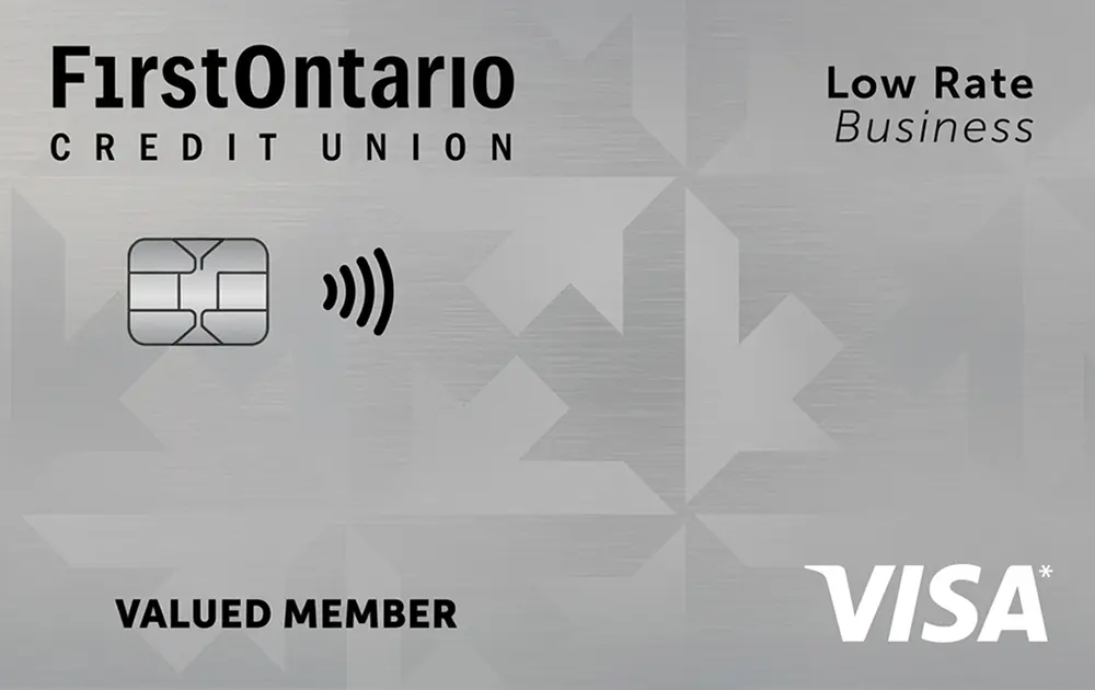 FirstOntario Low Rate Visa Business Card