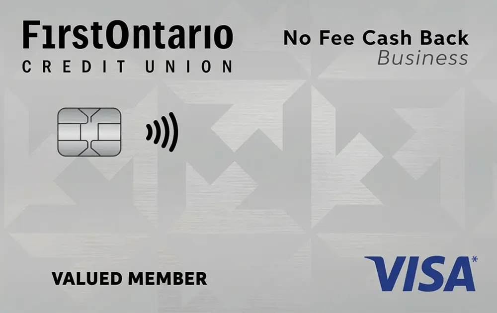 FirstOntario No Fee Cash Back Visa Business Card