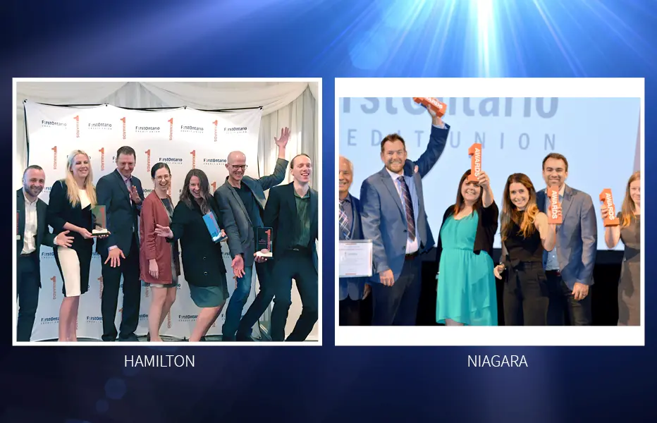 2018 1Awards winners