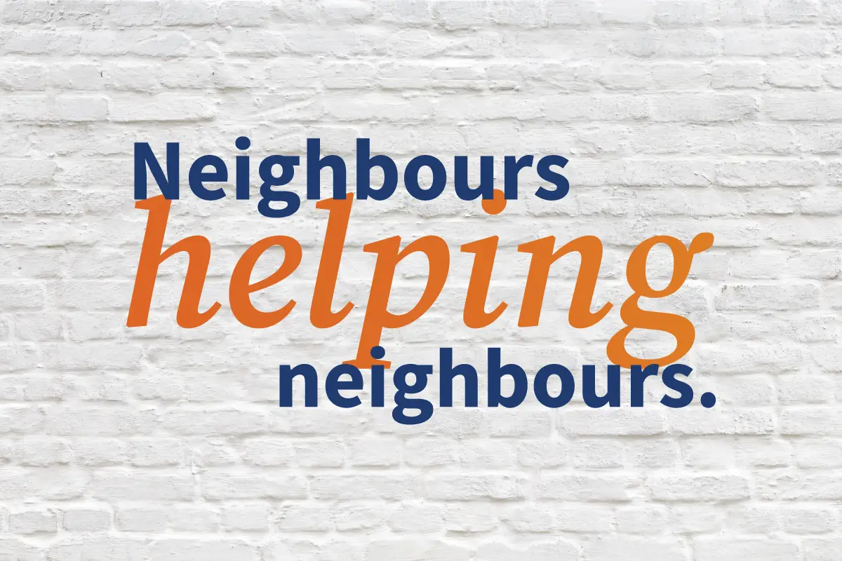 FirstOntario helps communities in need. Neighbours helping heighbours.